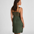 Slipdress Nora Lace, Groen