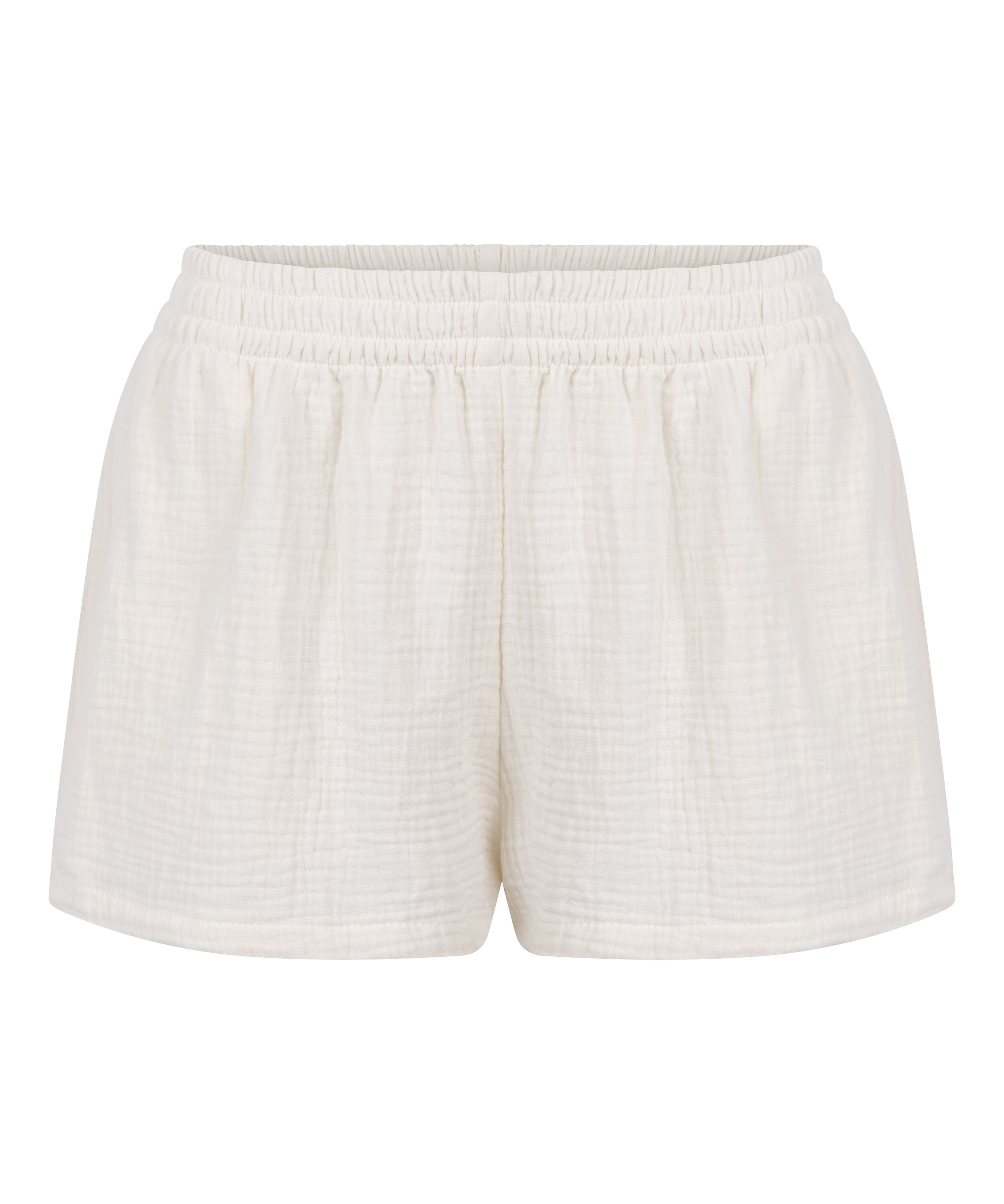 Short en mousseline, Blanc