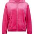 Hoodie jas Velours, Roze