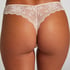 Invisible string Lace back, Roze