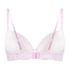 Soutien-gorge &agrave; armatures pr&eacute;form&eacute; Plunge, Rose