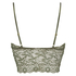 Bralette longline Fancy, Vert