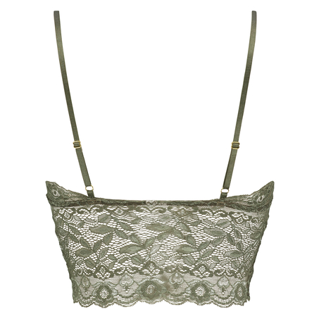 Bralette longline Fancy, Vert