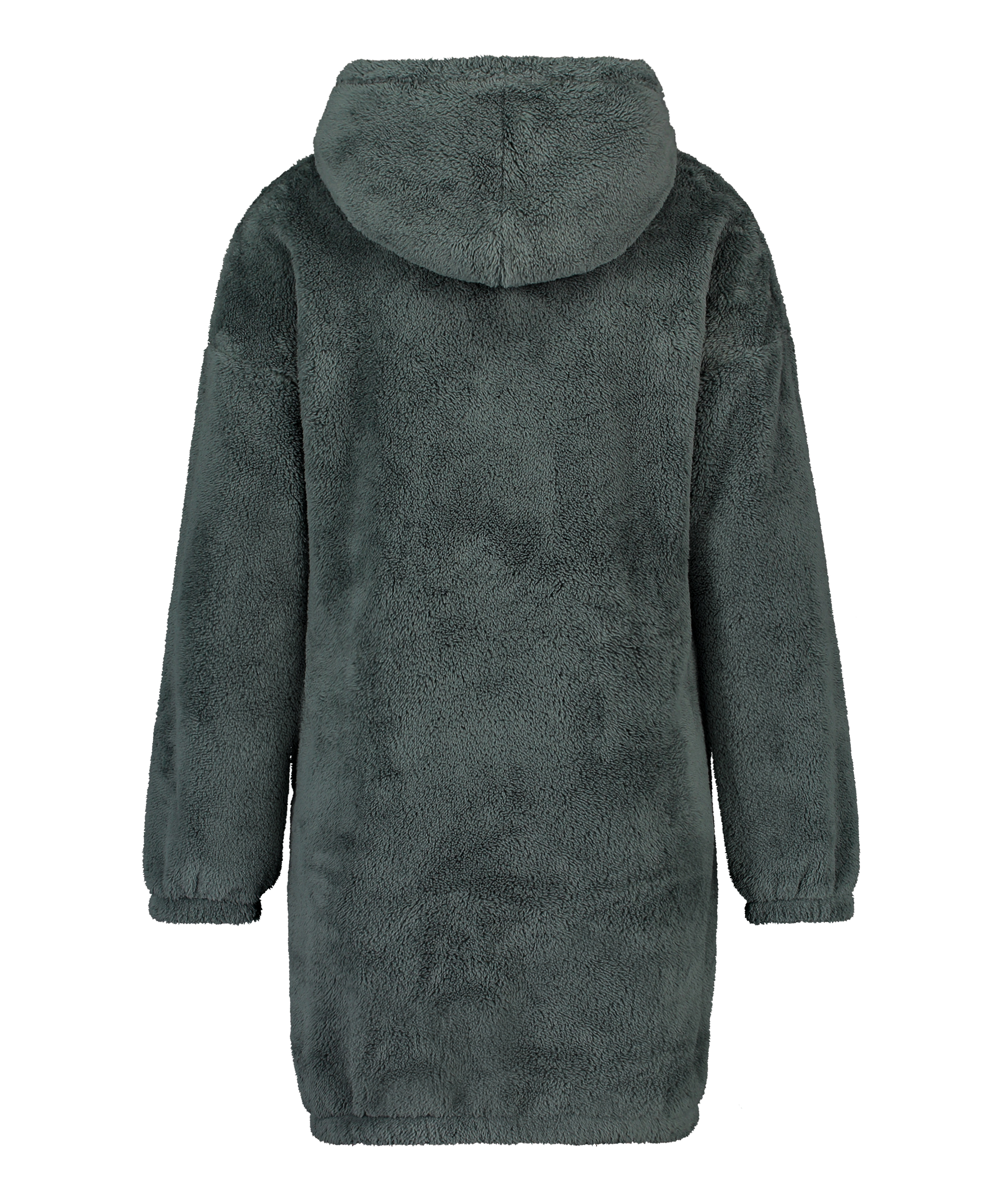 Snuggle Fleece Jurk Oodie, Groen, main