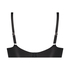 Soutien-gorge sans armatures pr&eacute;form&eacute; Mona, Noir