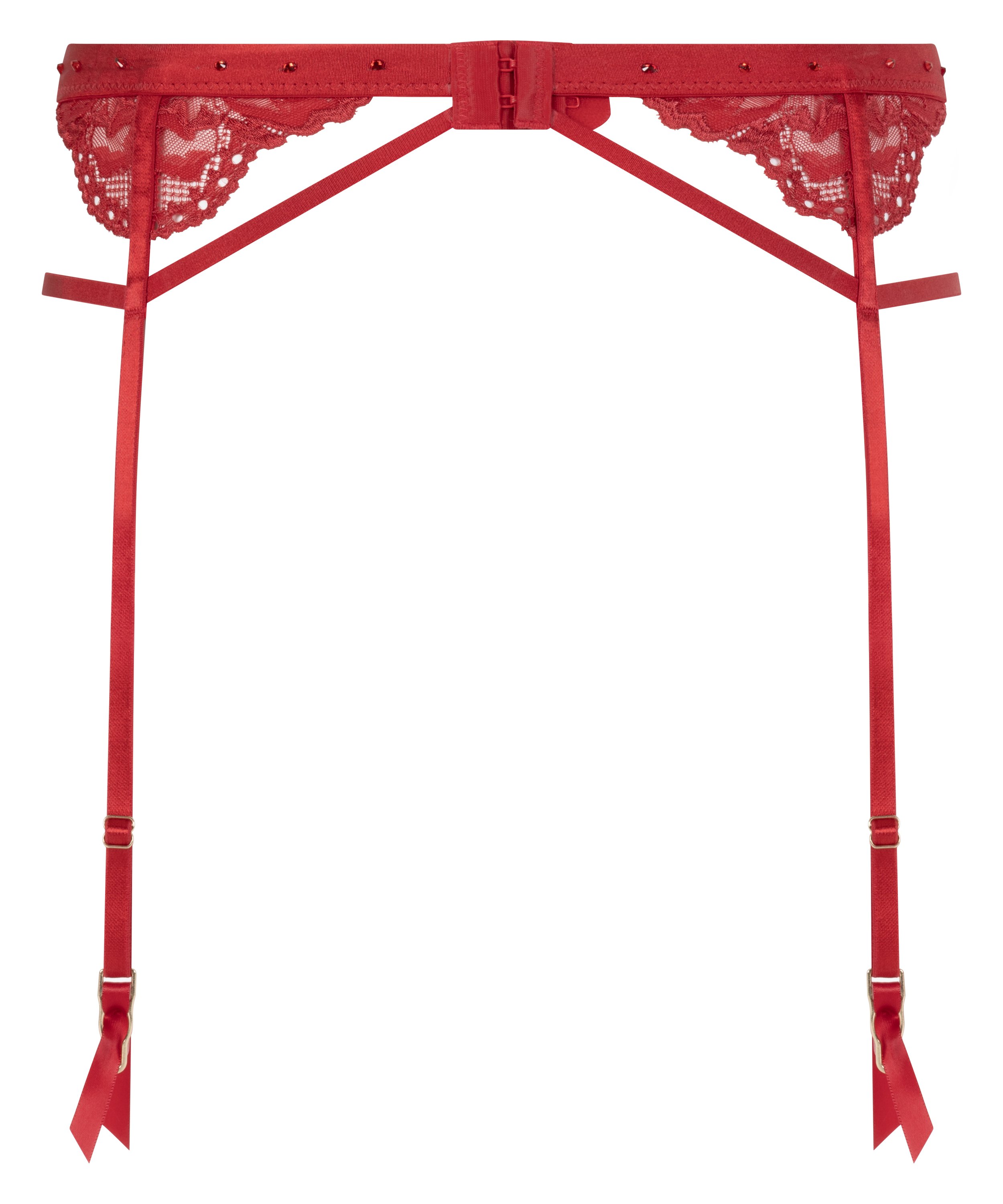 Private Porte-jarretelles Jacky, Rouge, main