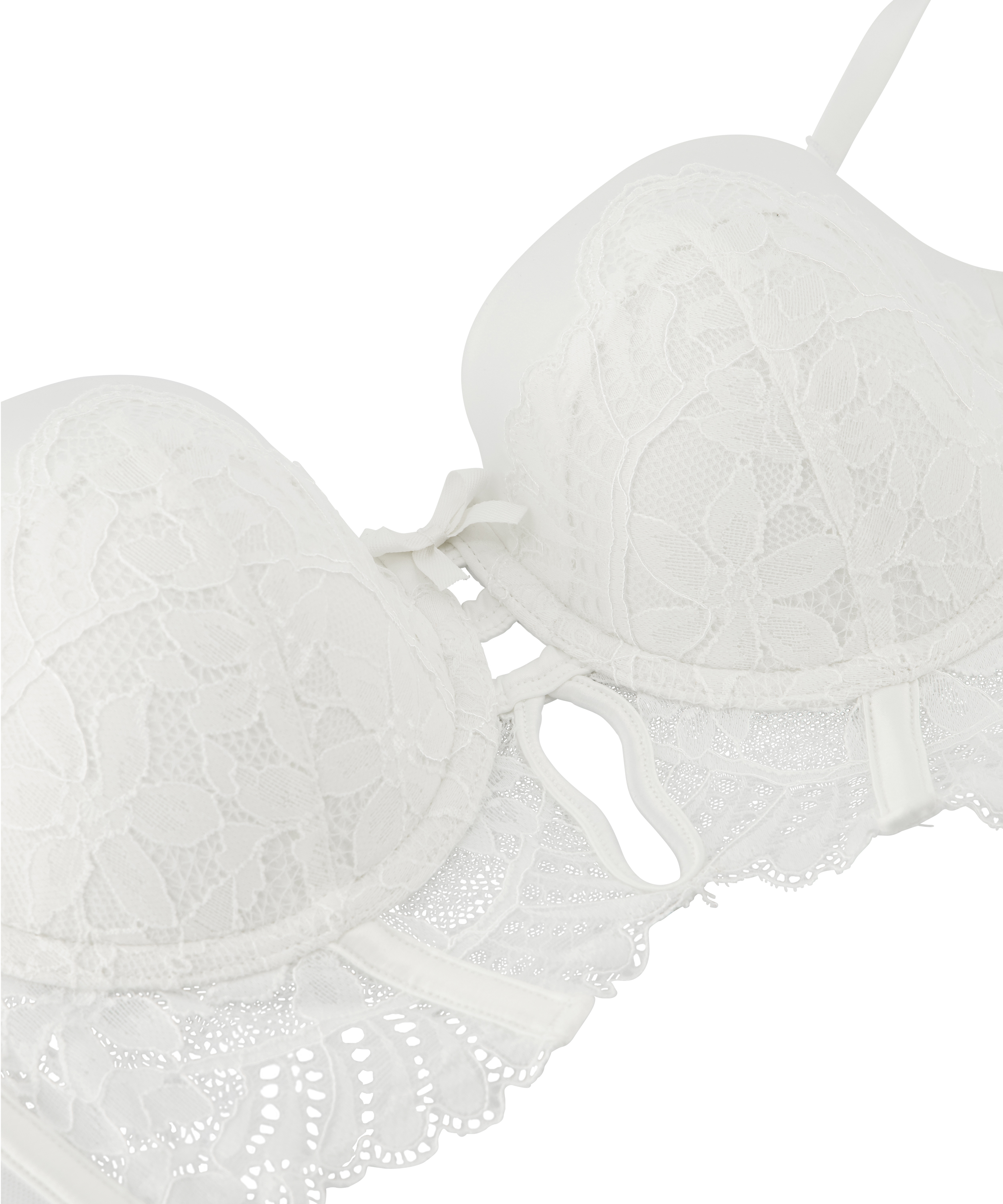Voorgevormde strapless beugel bh Jamie, Wit, main