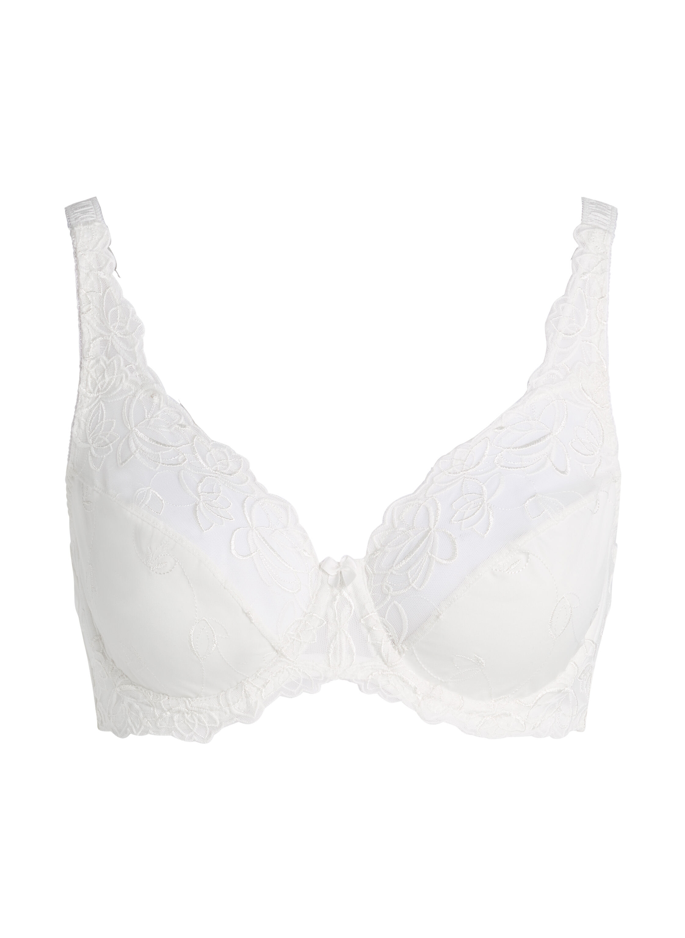 Soutien-gorge &agrave; armatures non-pr&eacute;form&eacute; Diva, Blanc