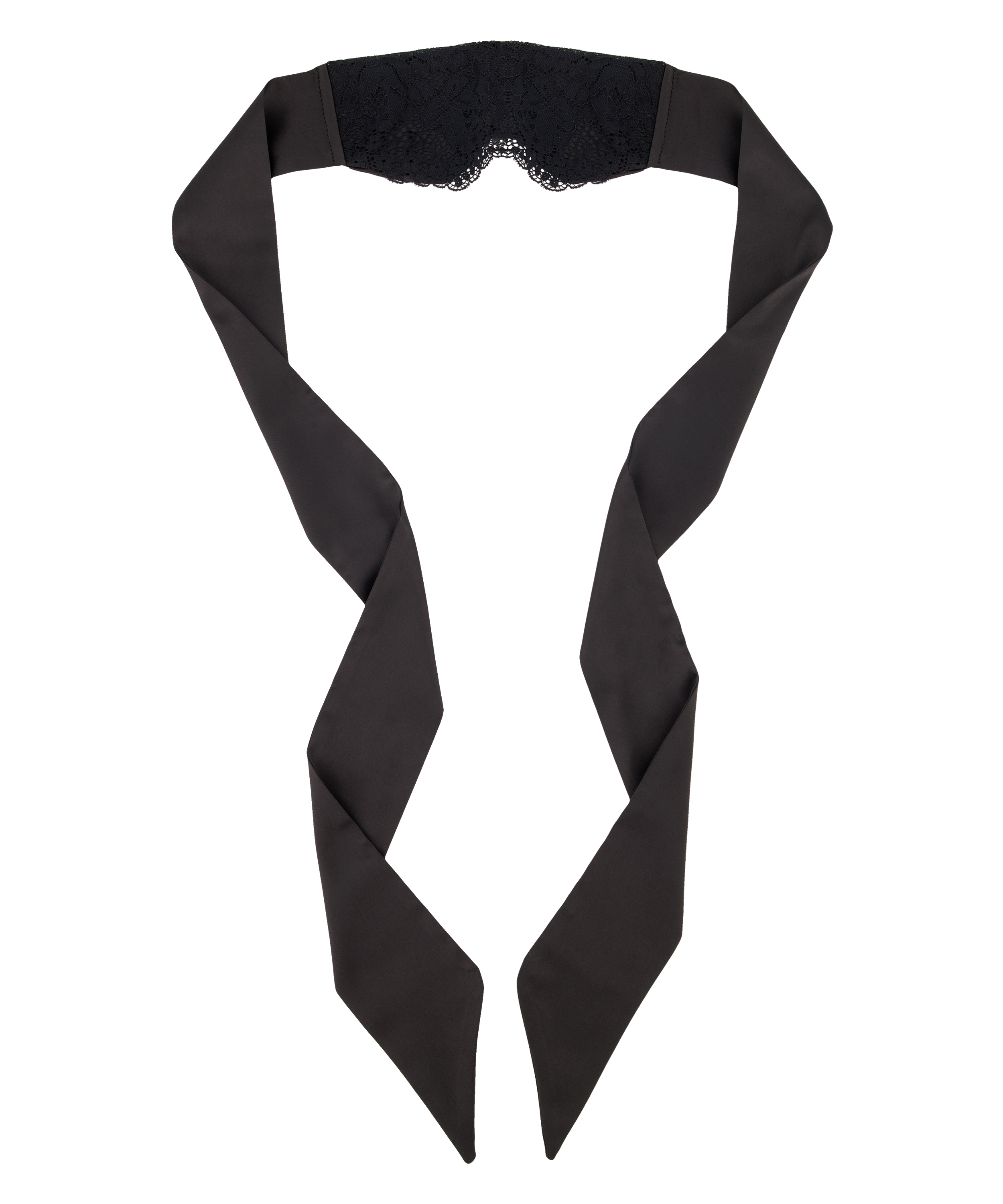 Blinddoek Private lace, Zwart, main