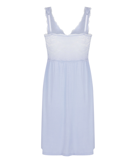 Slipdress Nora Lace, Blauw