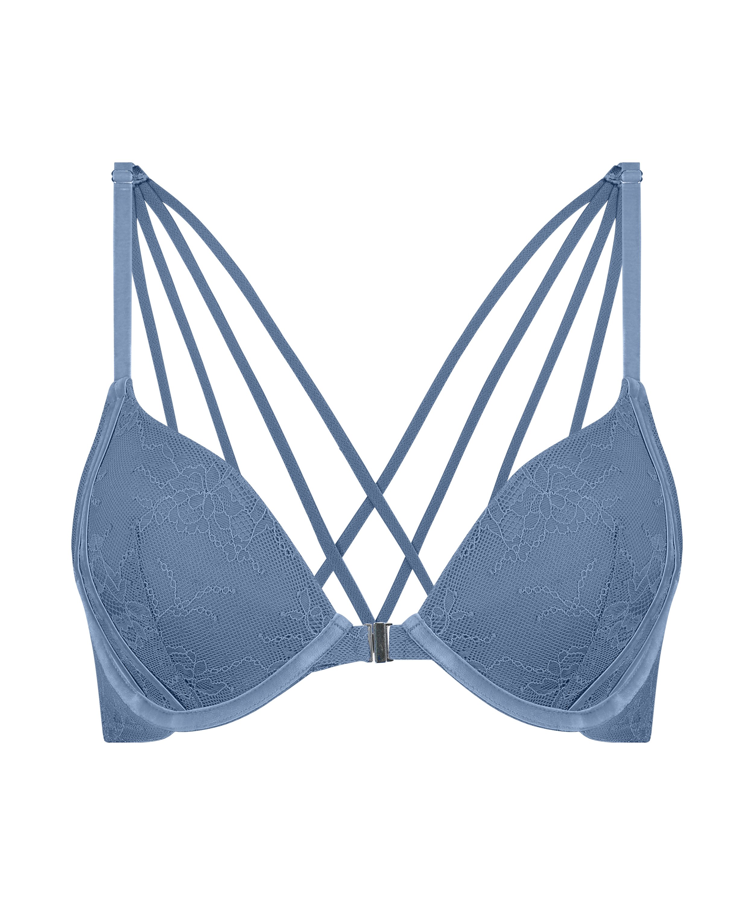 Soutien-gorge à armatures préformé push-up Molly, Bleu, main