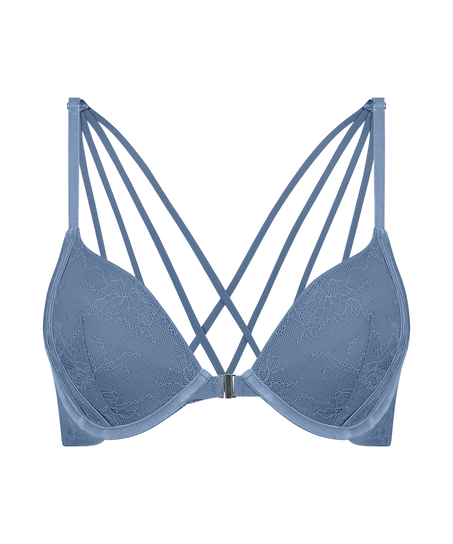 Soutien-gorge à armatures préformé push-up Molly, Bleu