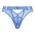 Brazilian met open kruis Pleasure, Blauw