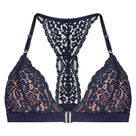 Préformé triangle brassière Marina, Bleu