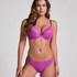 Voorgevormde push-up beugel bh Marine, Roze