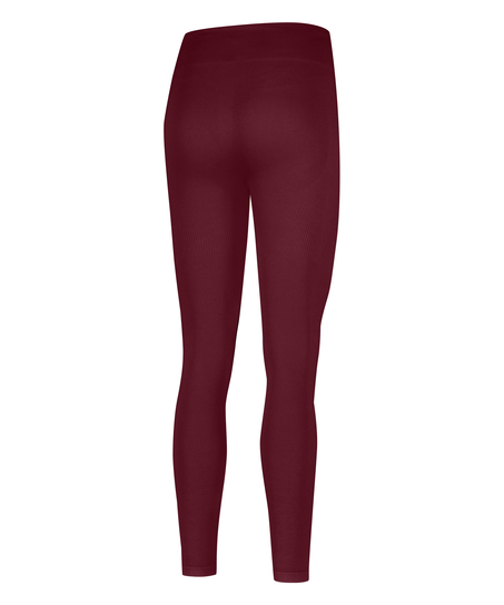 HKMX High waisted naadloze sportlegging, Rood