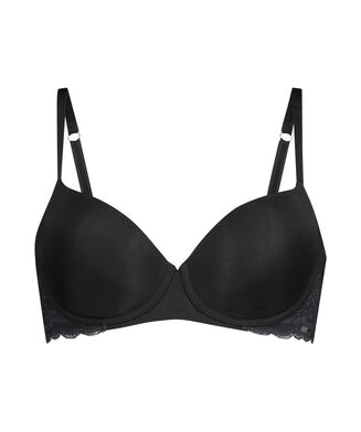 Soutien-gorge &agrave; armatures pr&eacute;form&eacute; Angie, Noir