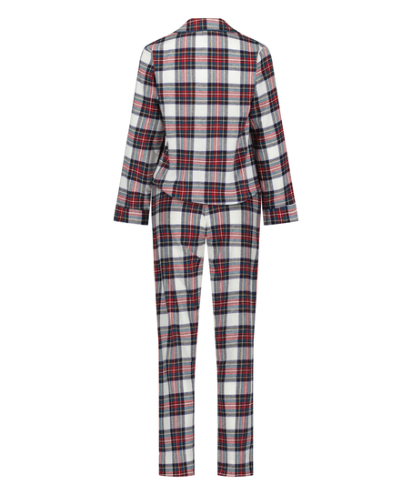 Pyjamaset Twill, Wit