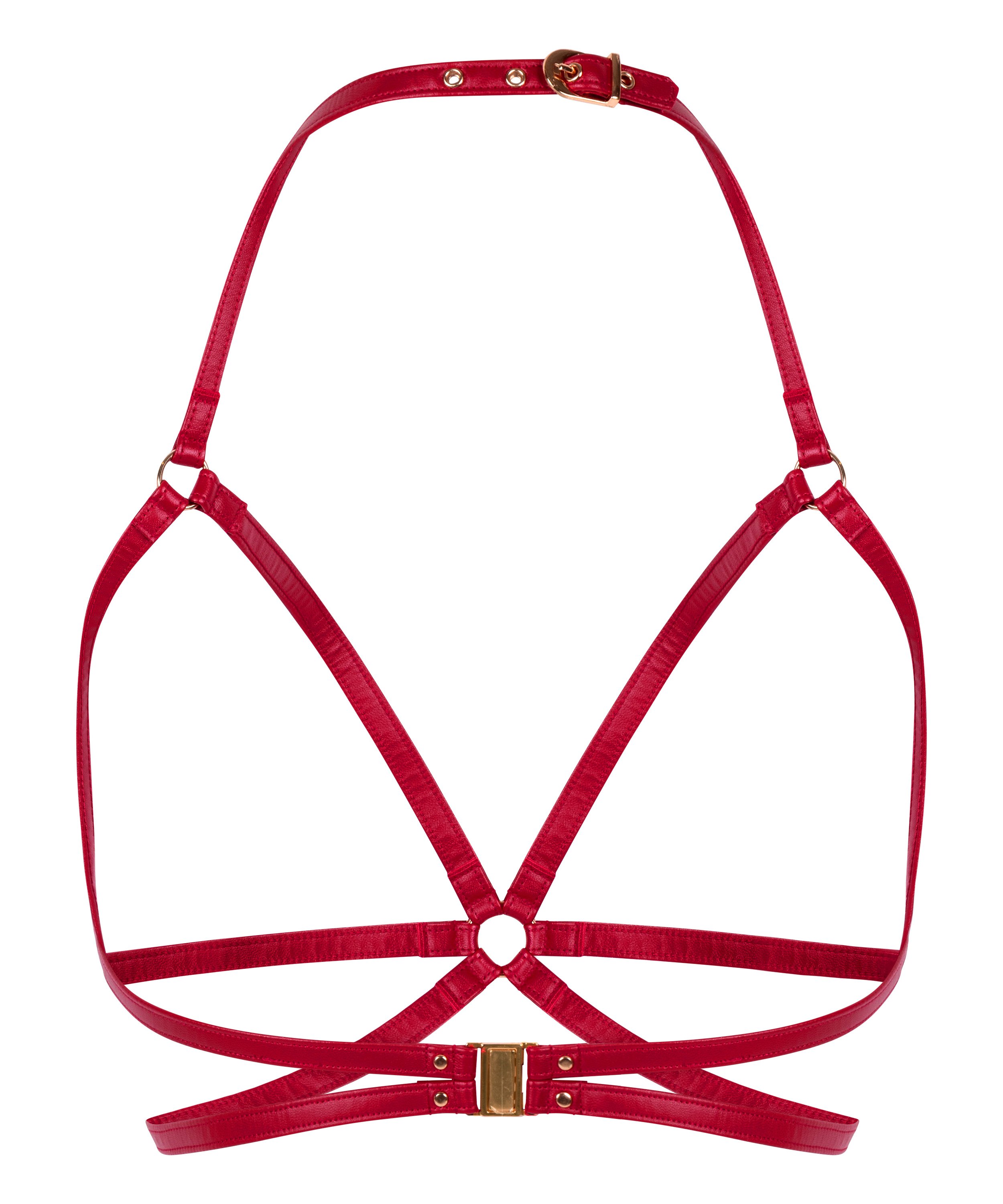 Open bralette, Rood, main