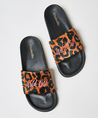 Slipper Desert Animal, Zwart