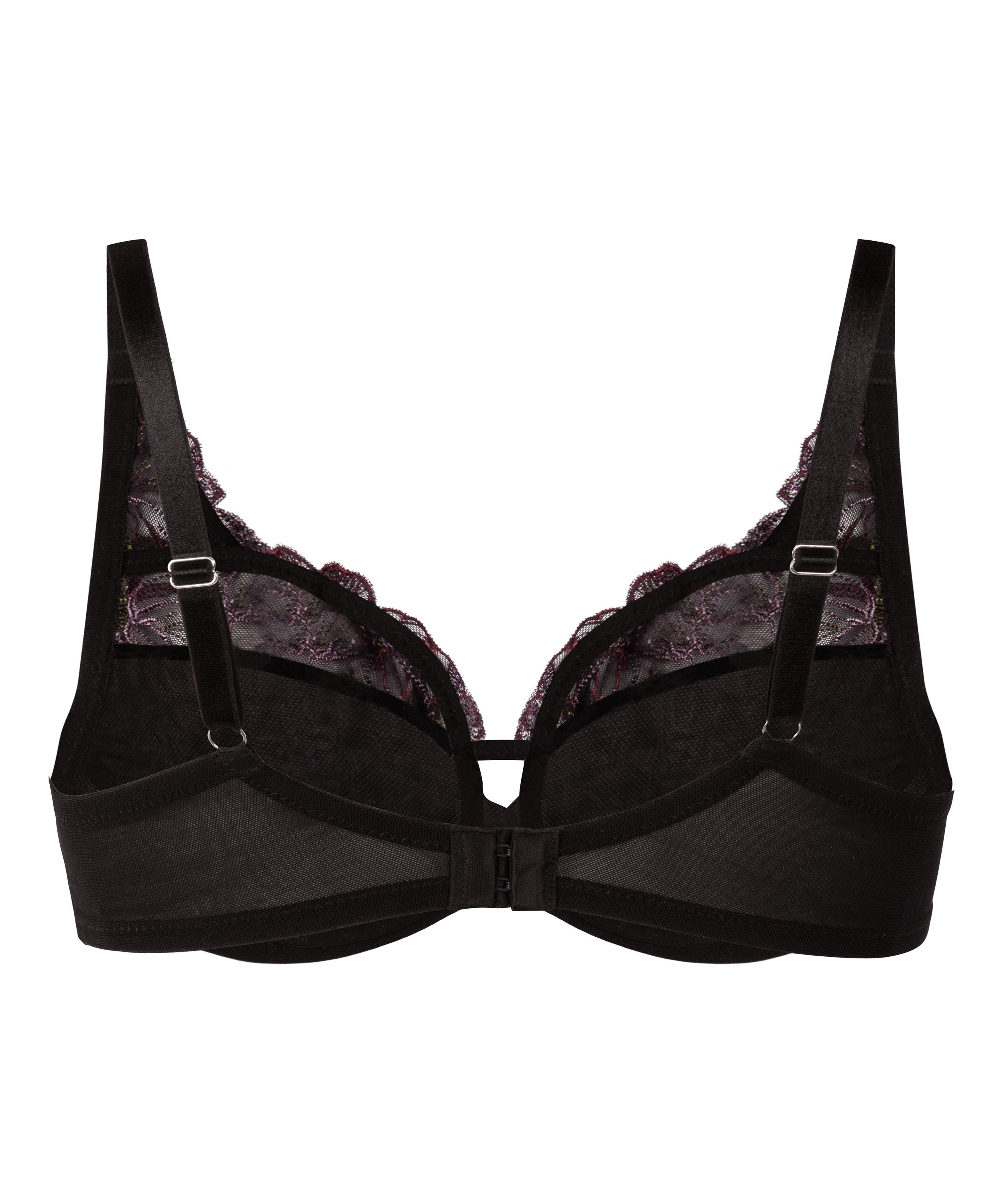 Soutien-gorge à armatures non-préformé Lily, Noir, main