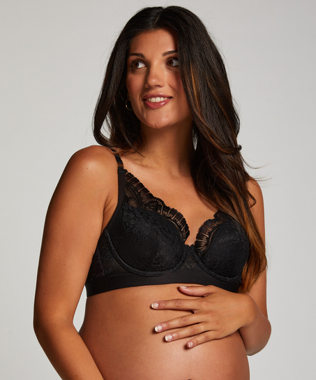 Soutien-gorge d’allaitement préformé Adelaide, Noir