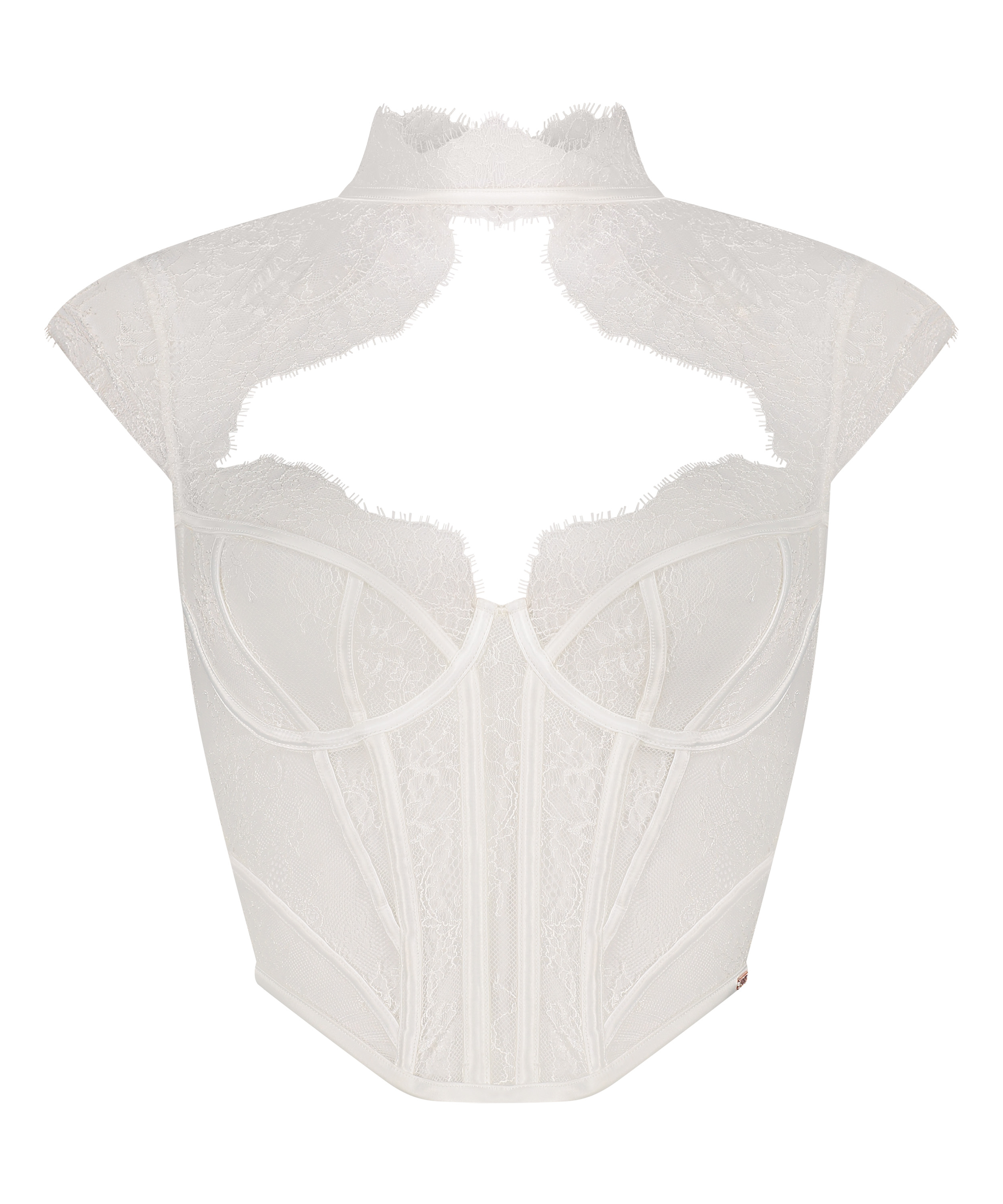 Top Lace Camille, Wit, main