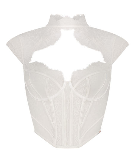 Top Lace Camille, Wit