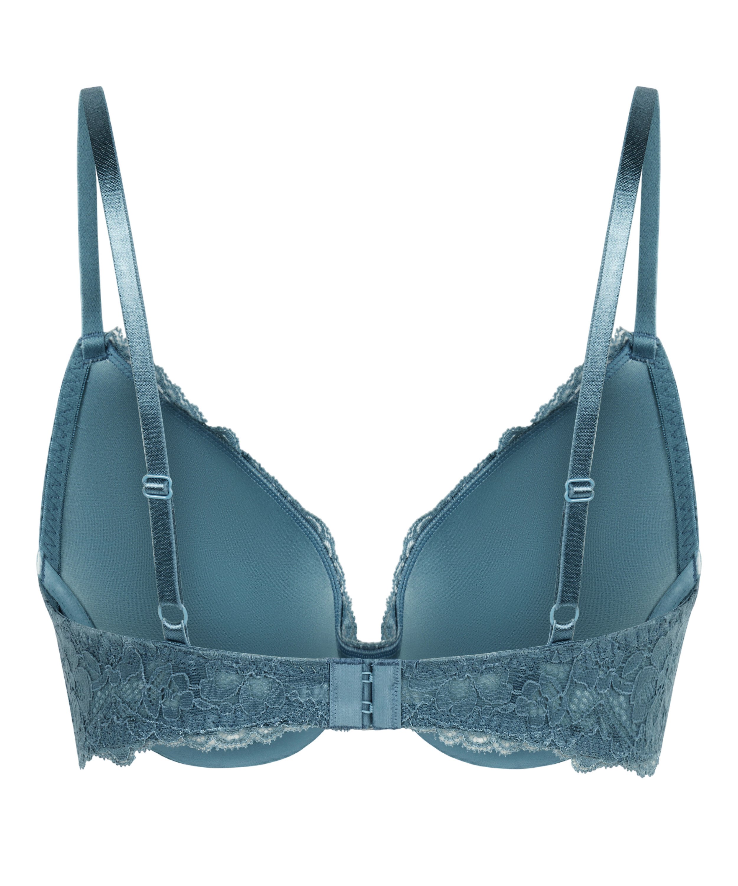 Soutien-gorge à armatures préformé push-up Marine, Bleu, main