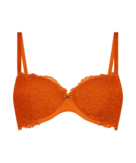 Soutien-gorge &agrave; armatures pr&eacute;form&eacute; Marine, Orange