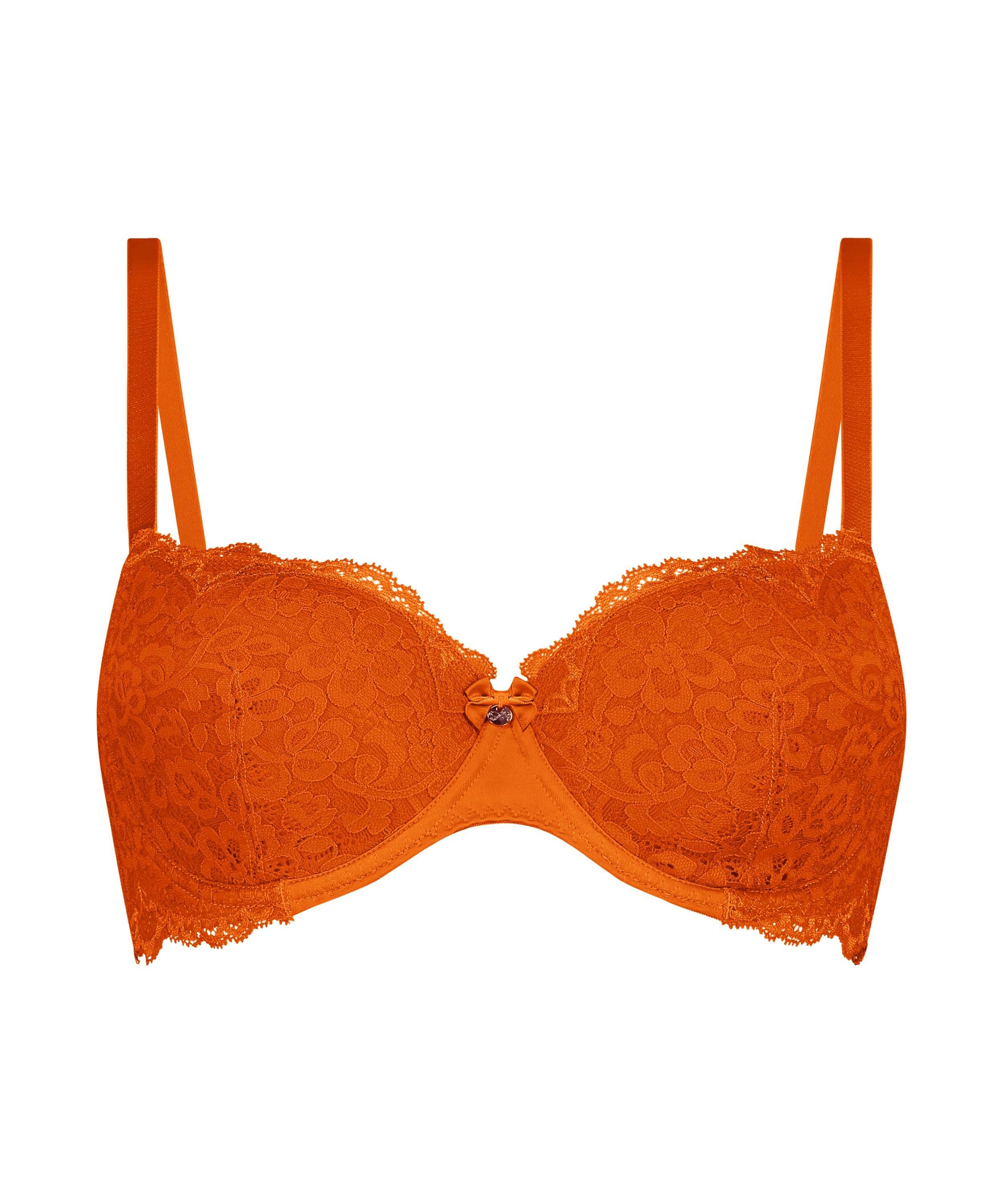 Voorgevormde beugel bh Marine, Oranje, main