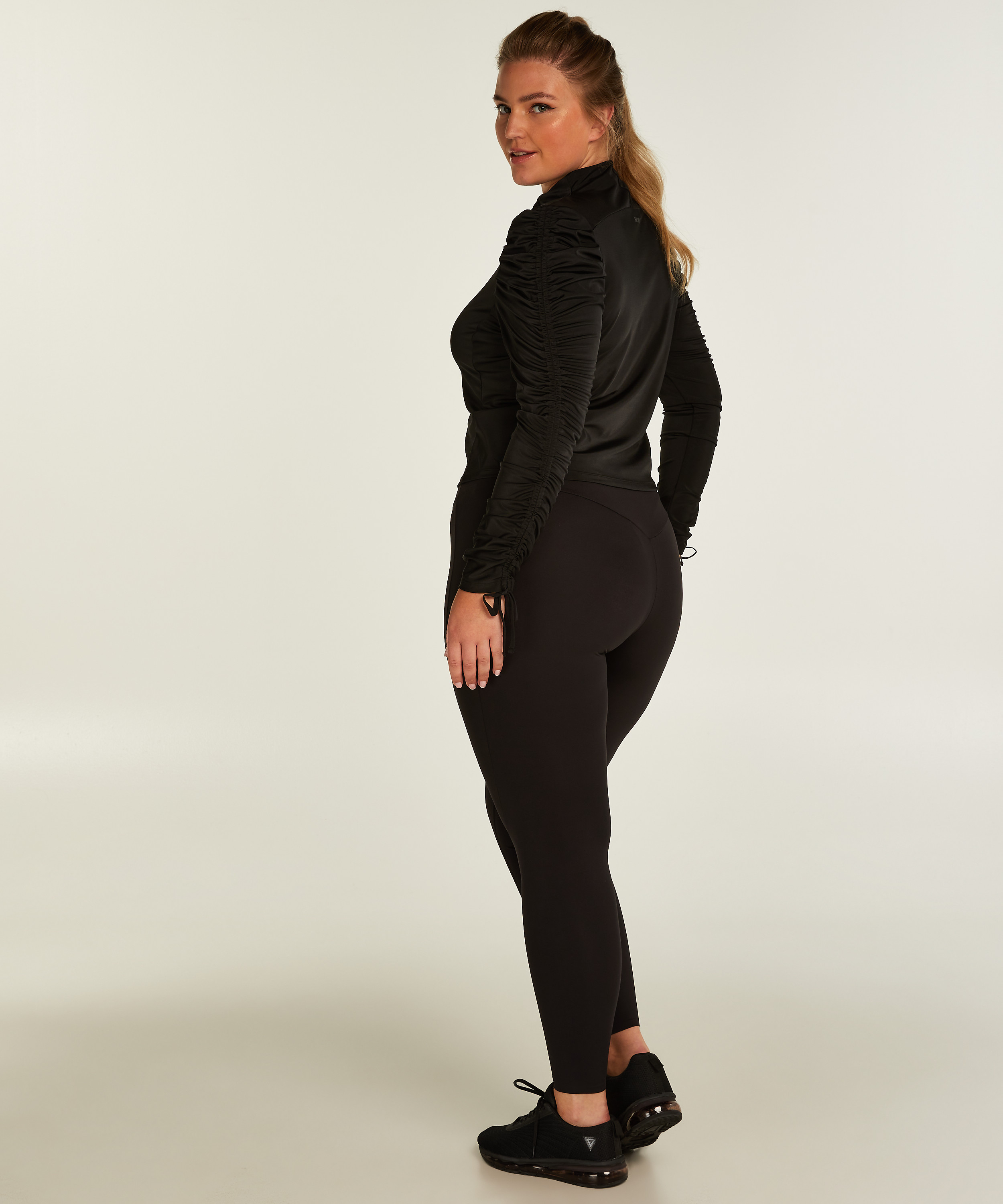 HKMX Veste bouffante, Noir, main