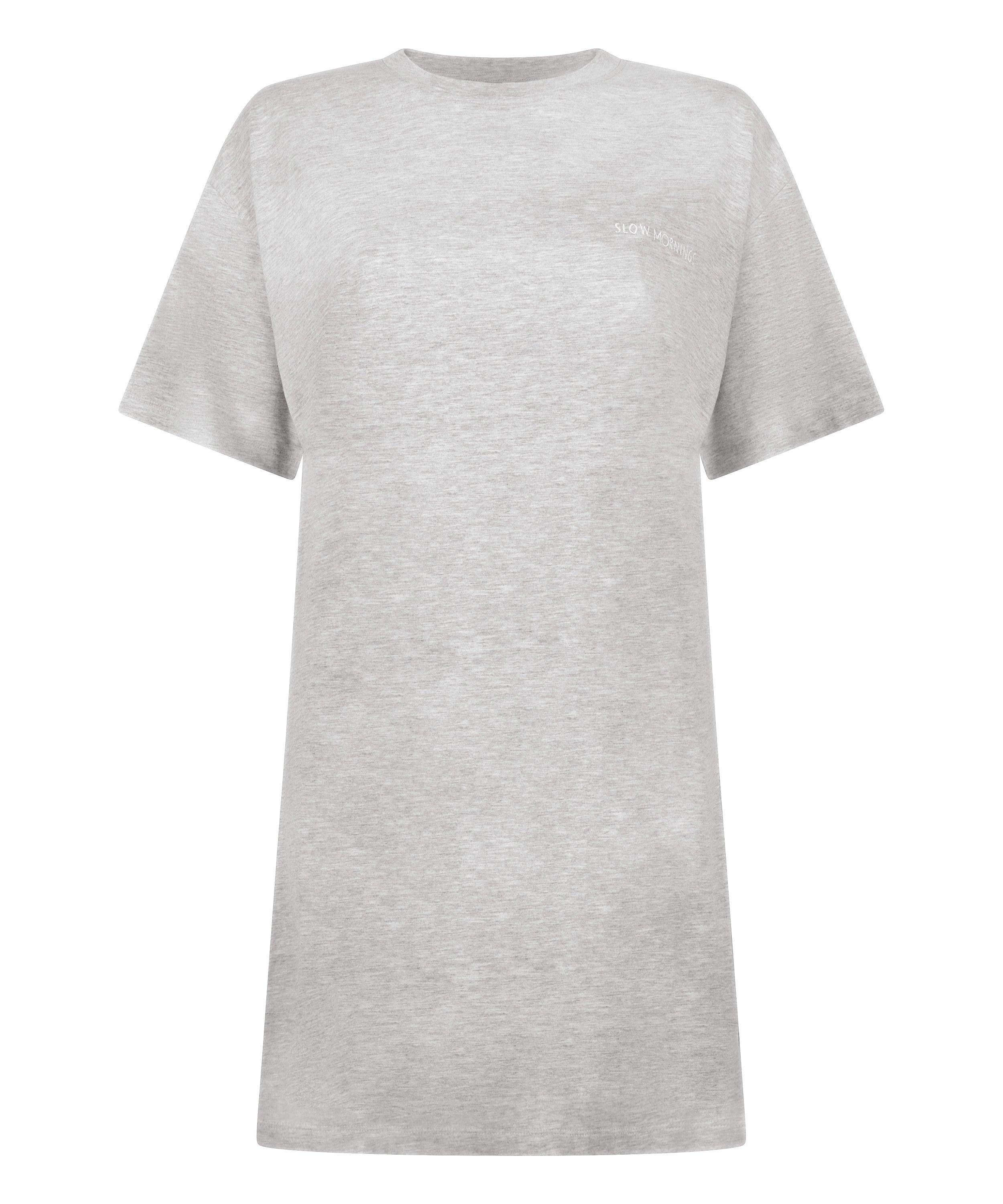 Chemise de nuit, Gris, main