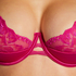 Half-voorgevormde cup beugel bh Ellie, Roze