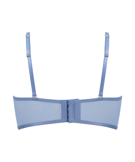 Voorgevormde strapless beugel bh Molly, Blauw