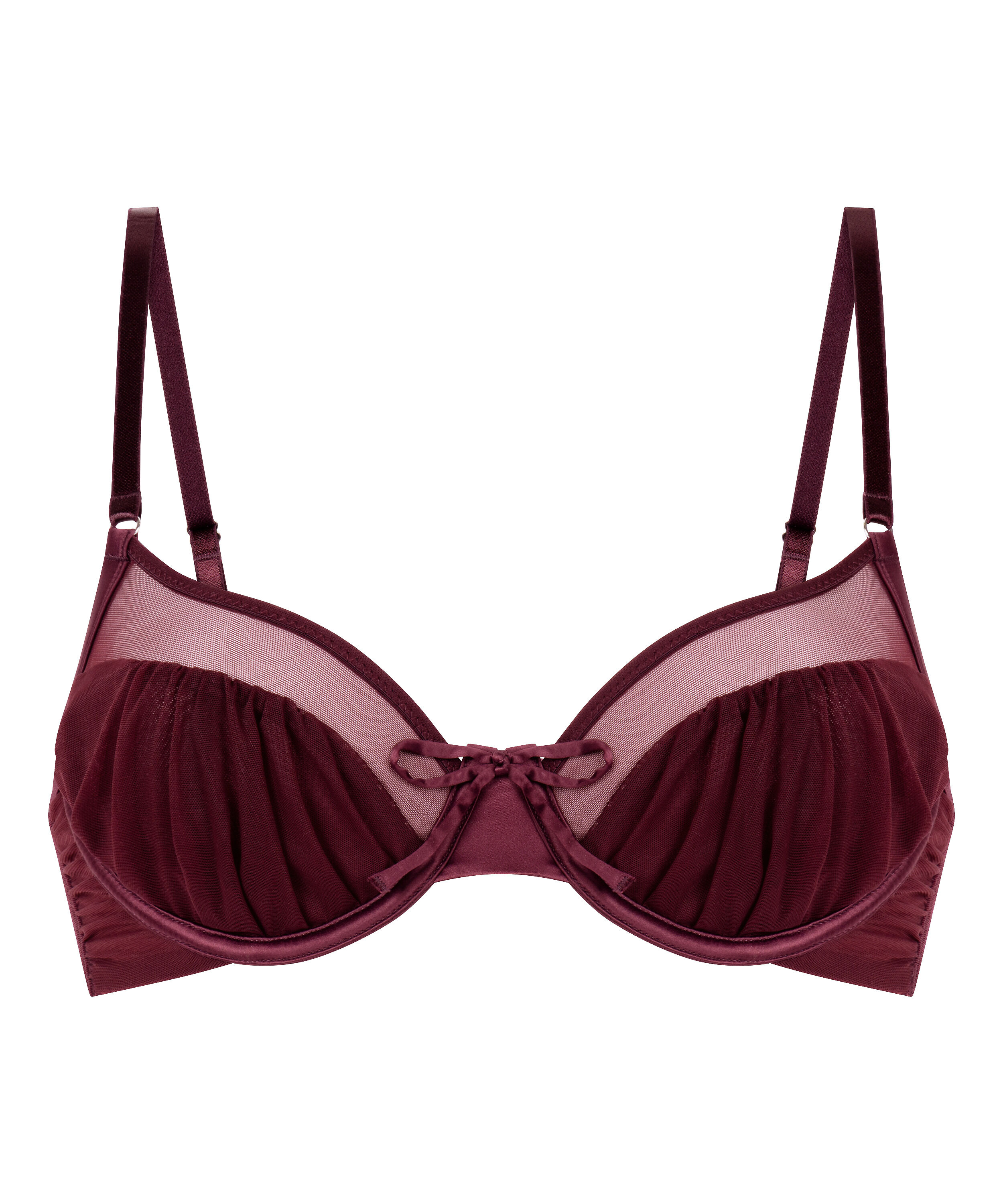 Soutien-gorge &agrave; armatures non-rembourr&eacute; Dulce, Pourpre