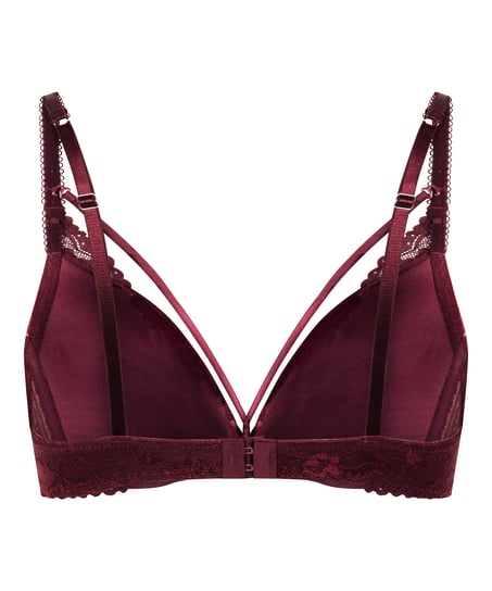 Voorgevormde push-up beugel bh Isadora, Rood