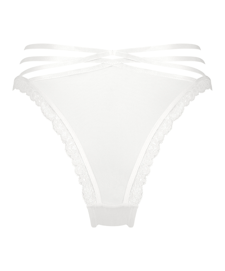 Slip brésilien Janine, Blanc