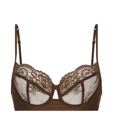 Soutien-gorge &agrave; armatures non-pr&eacute;form&eacute; Honey, Brun