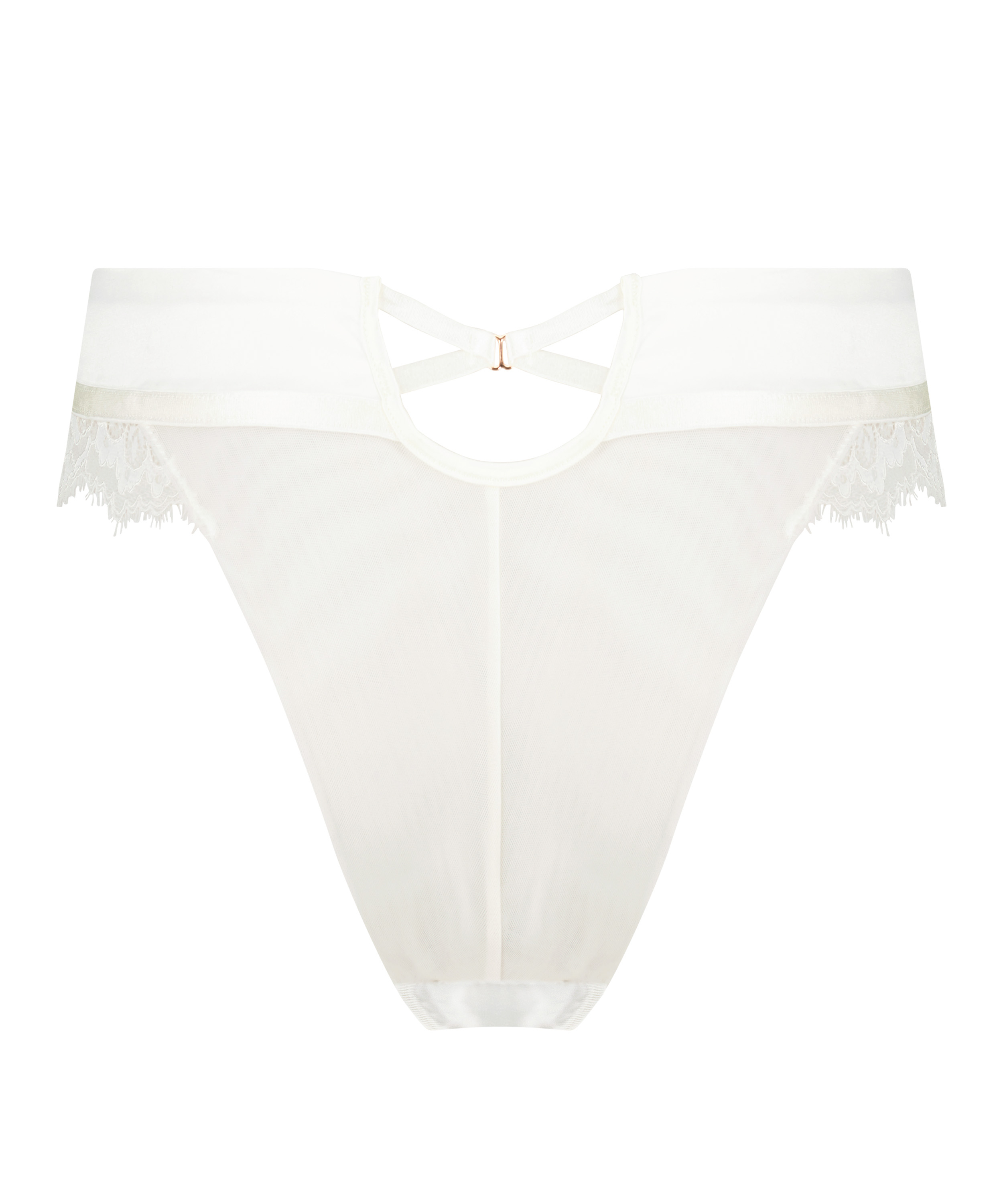 Hoog-uitgesneden brazilian Erika, Wit, main