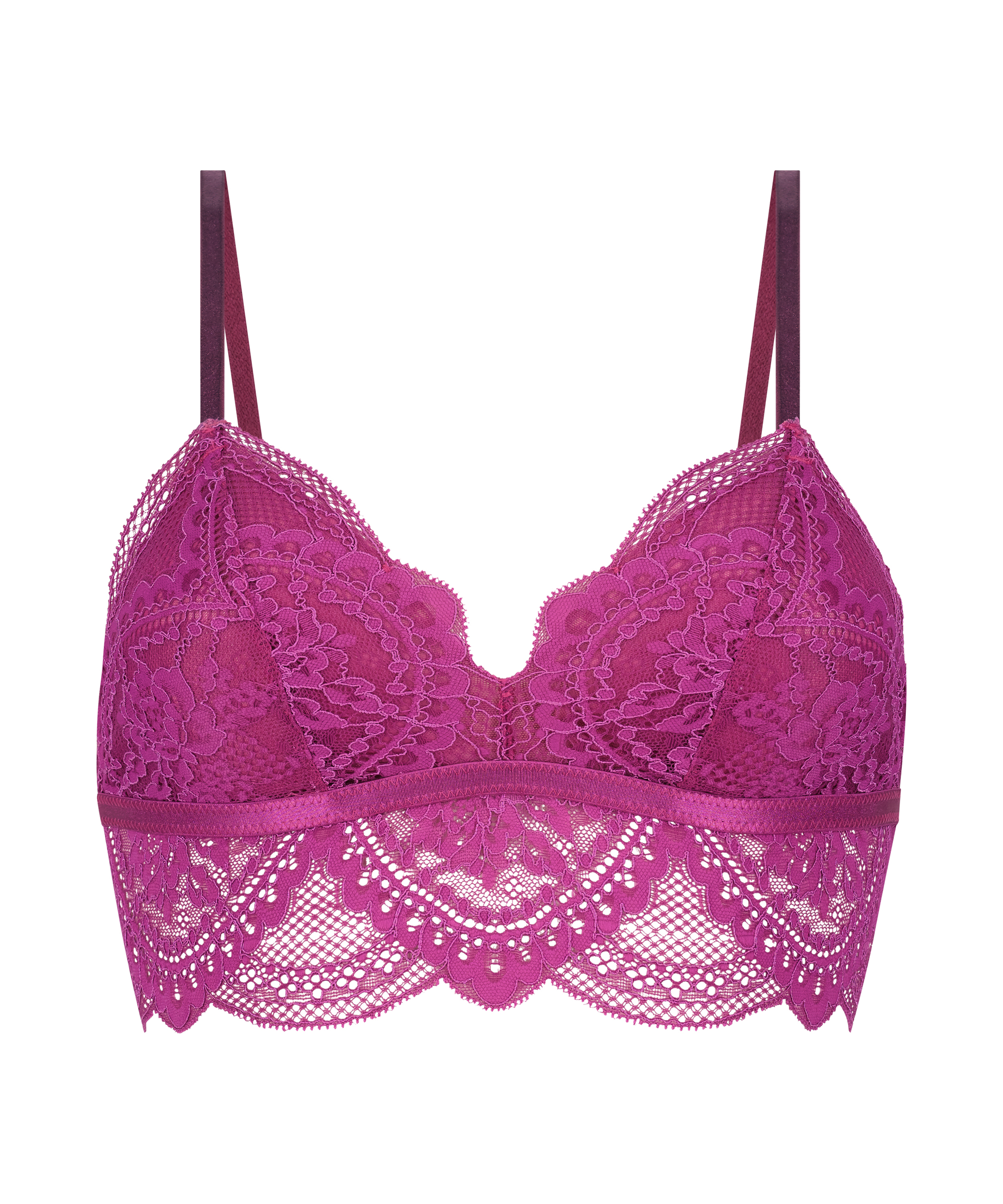 Brassière Stacey, Pourpre, main