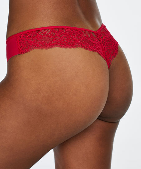 String Invisible Lace back, Rose