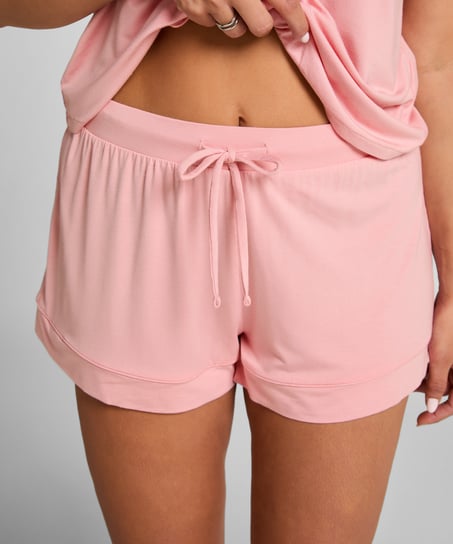 Shorts Jersey Essential, Roze