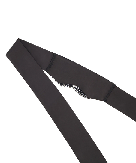 Blinddoek Private lace, Zwart