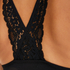 Brassière sans couture Rose, Noir