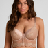 Soutien-gorge &agrave; armatures rembourr&eacute; longline Laila, Brun