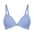 Voorgevormde beugel bh Plunge, Blauw