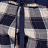 Pyjamabroek Check, Blauw