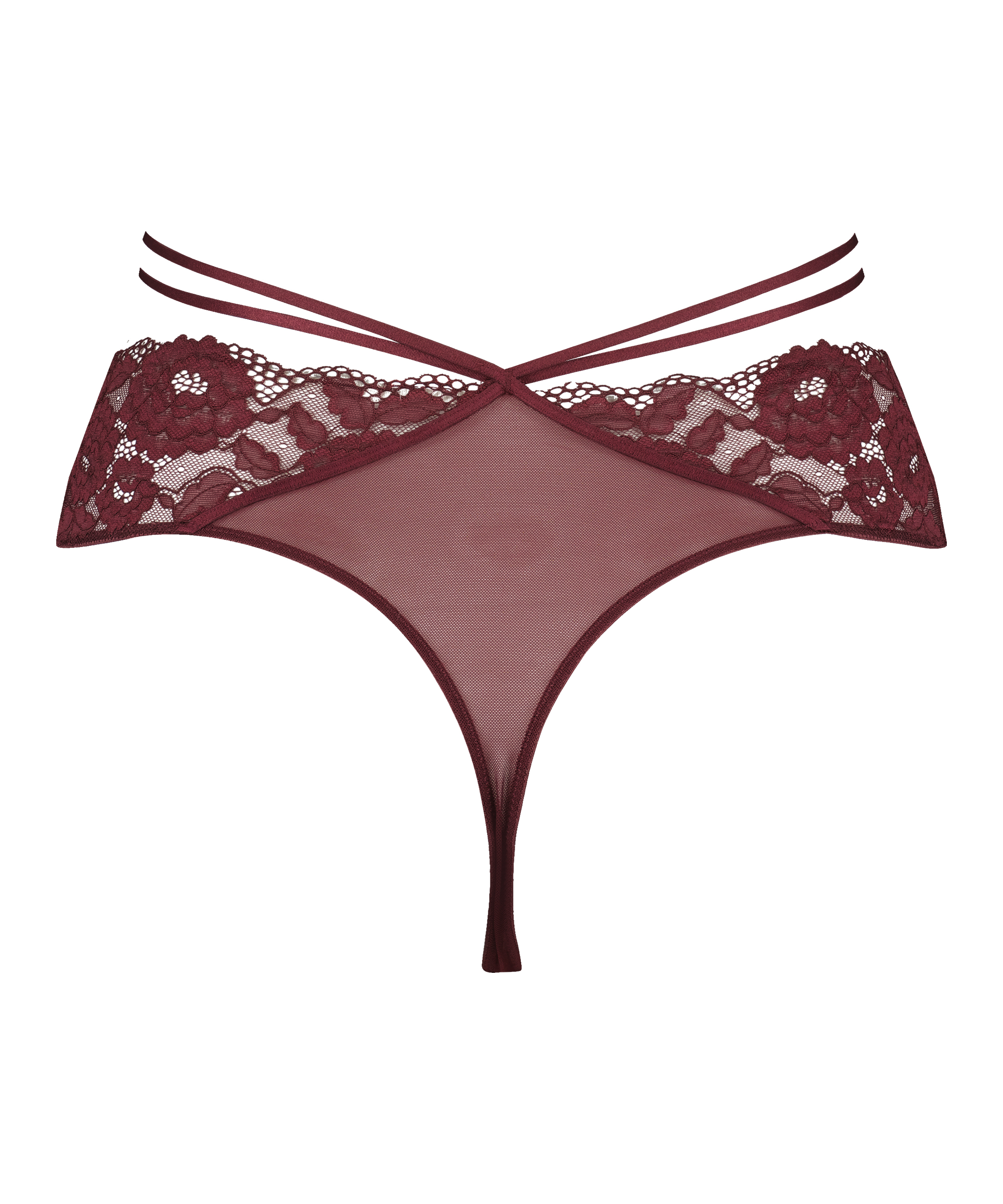 String Sally Curvy, Rouge, main