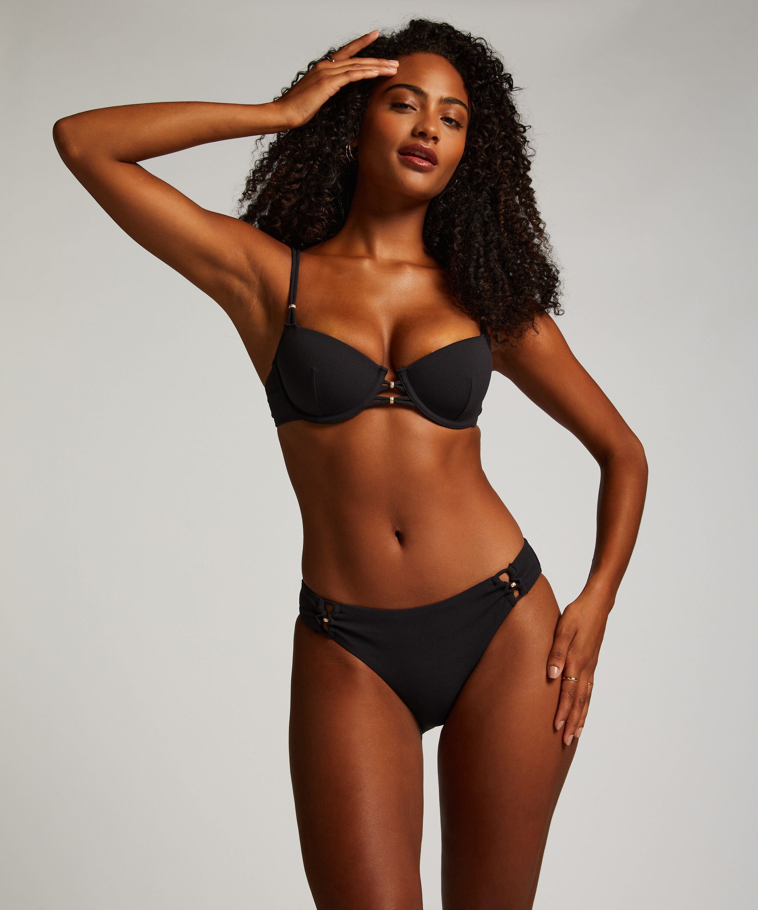 Slip de Bikini Rio Holbox, Noir